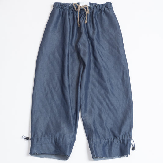 CUT OFF DENIM EASY PANTS カットオフデニムイージーパンツ