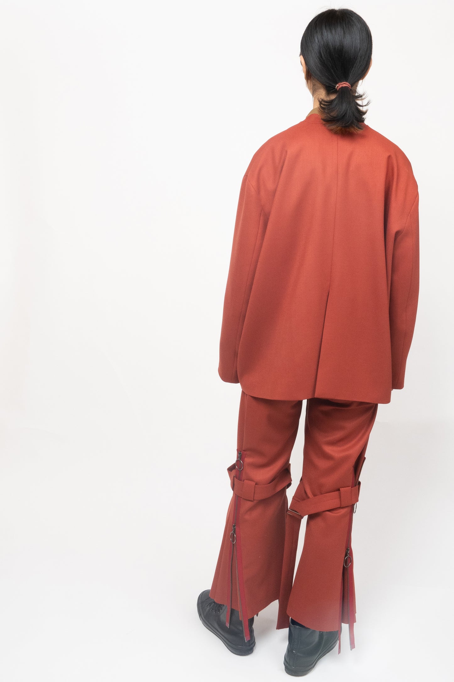 DOUBLE CLOTH ZIPPER SETUP SUIT / ダブルクロスジッパーセットアップ